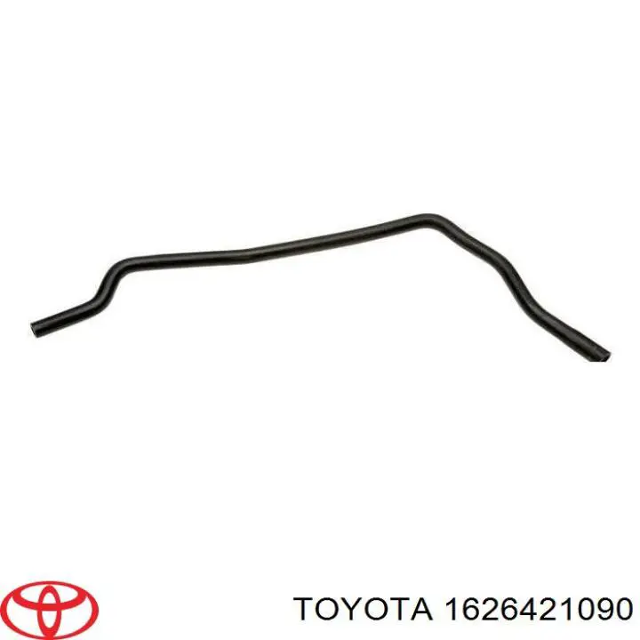 1626421090 Toyota tubería de radiador, tuberia flexible calefacción, superior