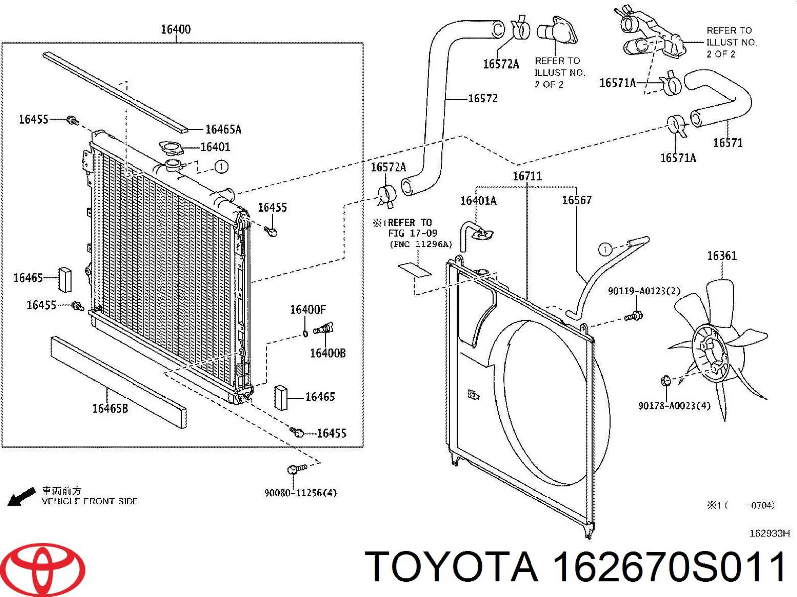 162670S011 Toyota