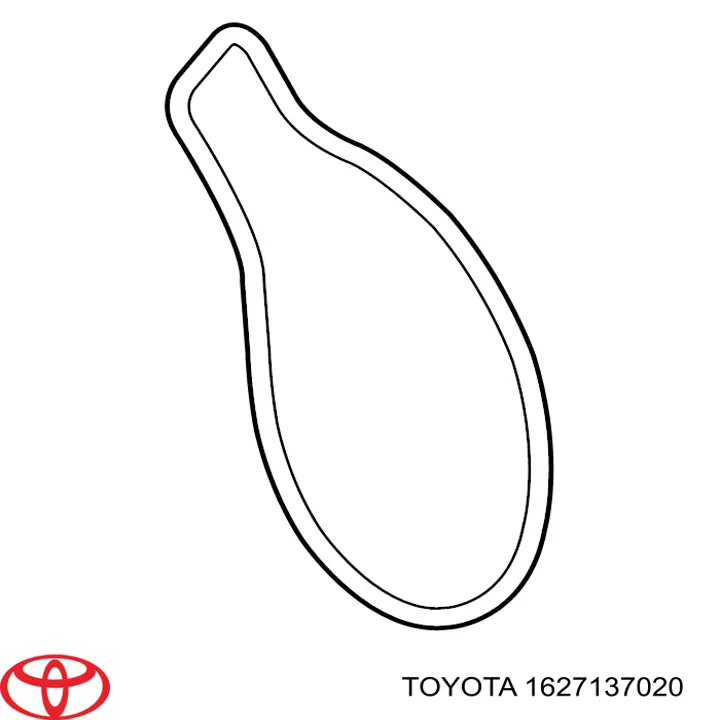 1627137020 Toyota junta, bomba de agua