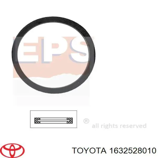 1632528010 Toyota junta, termostato