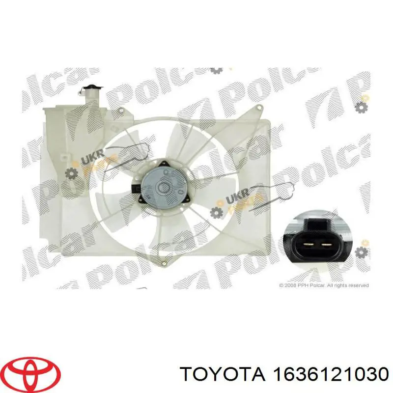 1636121030 Market (OEM) ventilador, refrigeración del motor