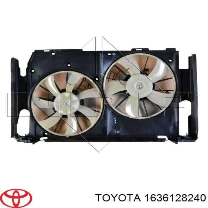 1636128240 Toyota ventilador para radiador de aire acondicionado