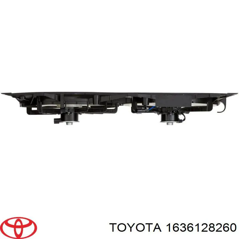 1636128260 Toyota Ventilador izquierdo del radiador de refrigeración