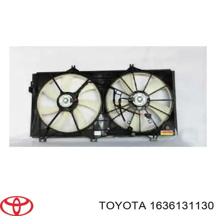 Rodete ventilador, refrigeración de motor derecho para Toyota Camry (V40)