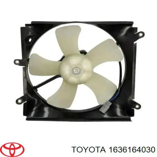 Rodete ventilador, refrigeración de motor para Toyota Rav4 (SXA1)