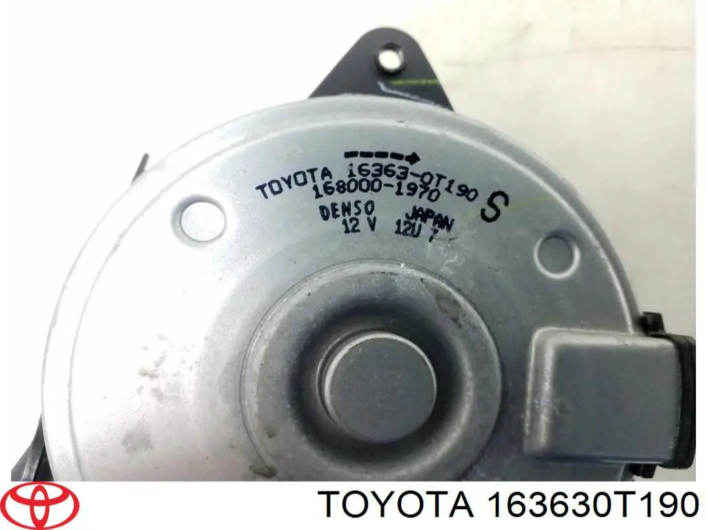 Motor del ventilador de refrigeración izquierdo Toyota 163630T190 precio, desde 159,72 EUR