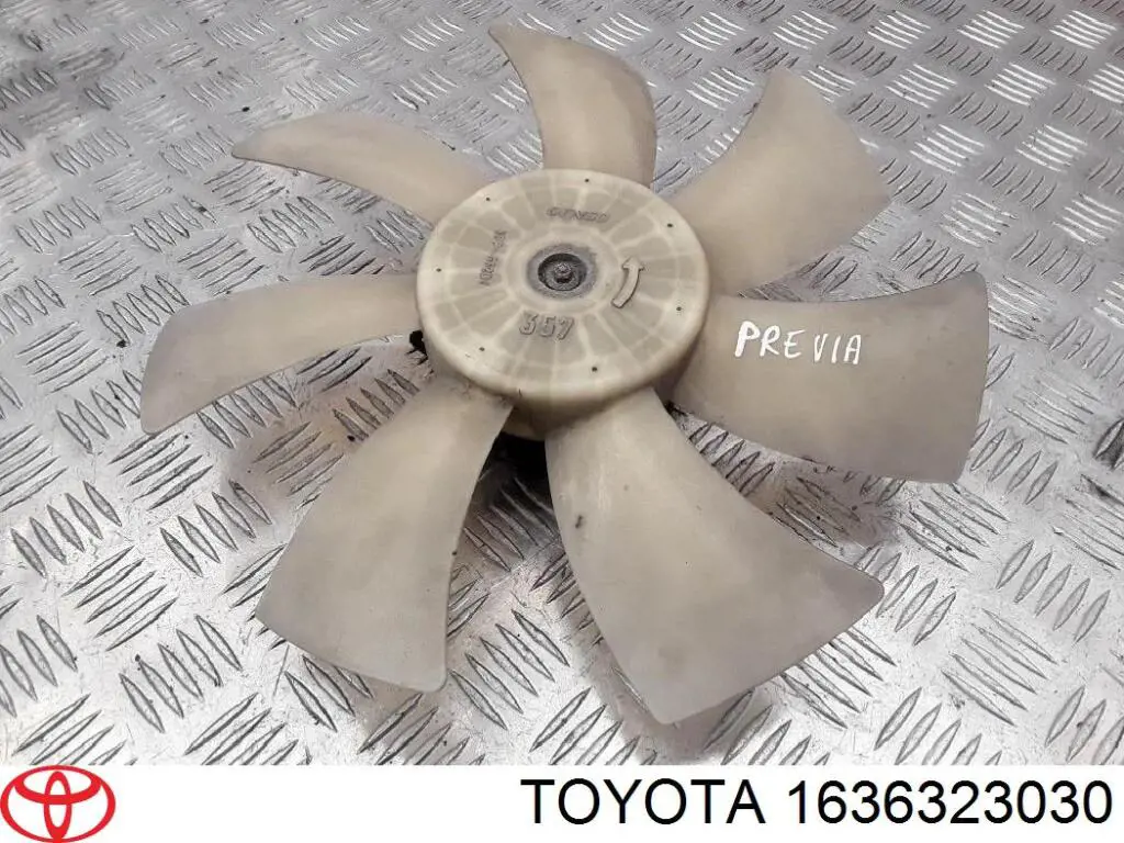 1636328160 Toyota Motor del ventilador de refrigeración izquierdo
