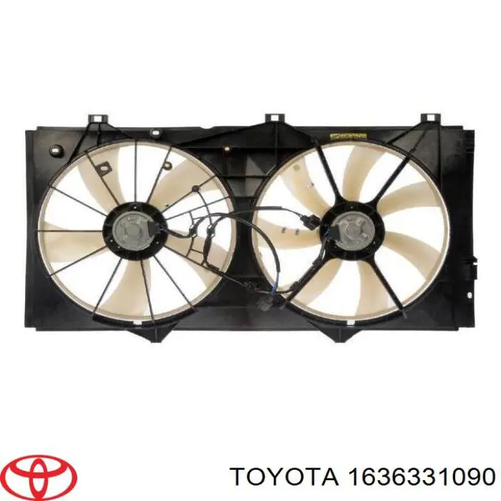 Motor de ventilador, Refrigeración, derecho para Toyota Camry (V50)