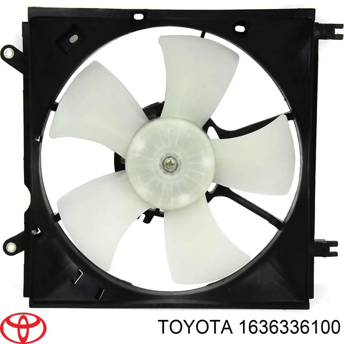 Motor de ventilador, Refrigeración, izquierdo para Toyota RAV4 (A4)