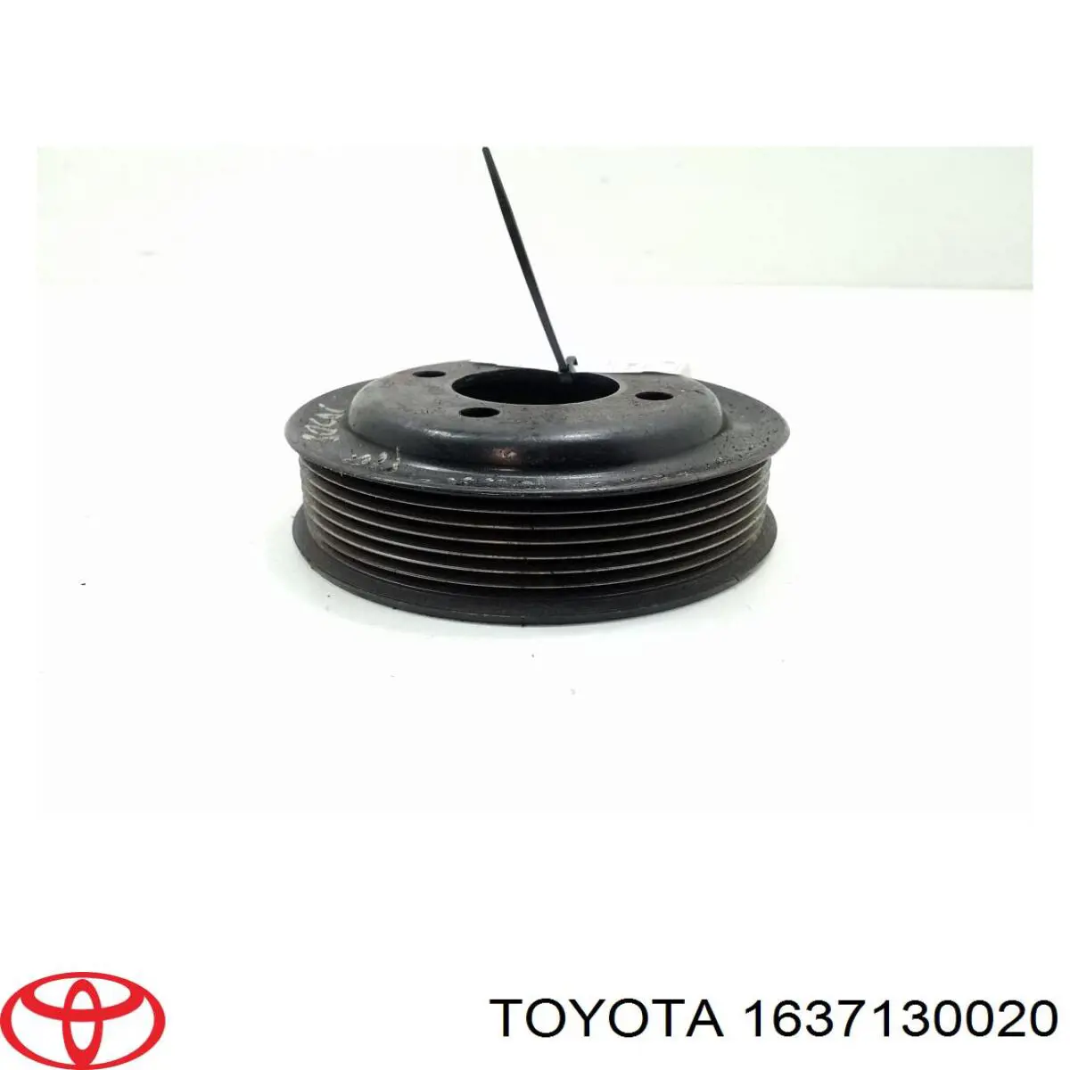 Polea del ventilador con acoplamiento viscoso 1637130020 Toyota