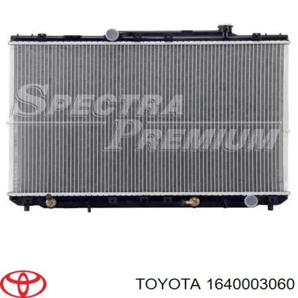 1640003060 Toyota radiador refrigeración del motor