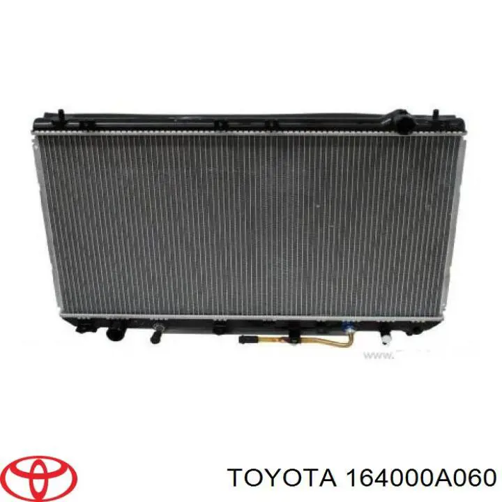 164000A060 Toyota radiador refrigeración del motor