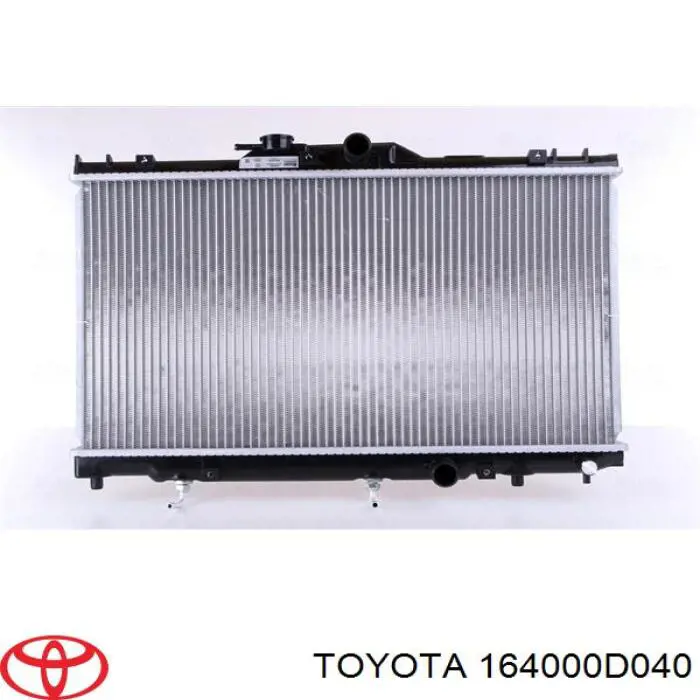 164000D040 Toyota radiador