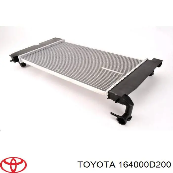 164000D200 Toyota radiador