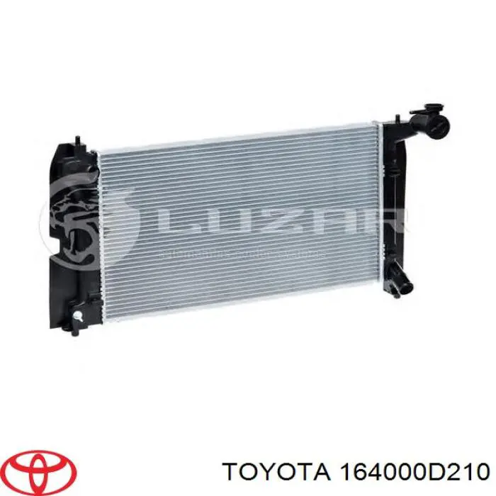 Comprar 164000D210 Toyota Radiador de auto