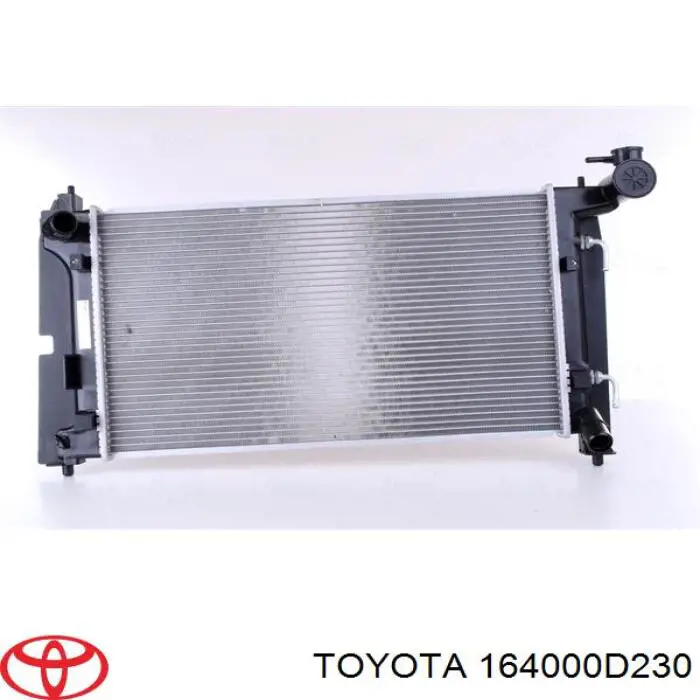 164000D230 Toyota radiador