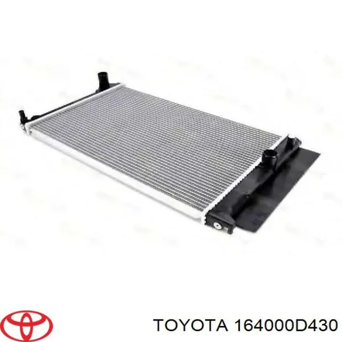 164000D430 Toyota radiador