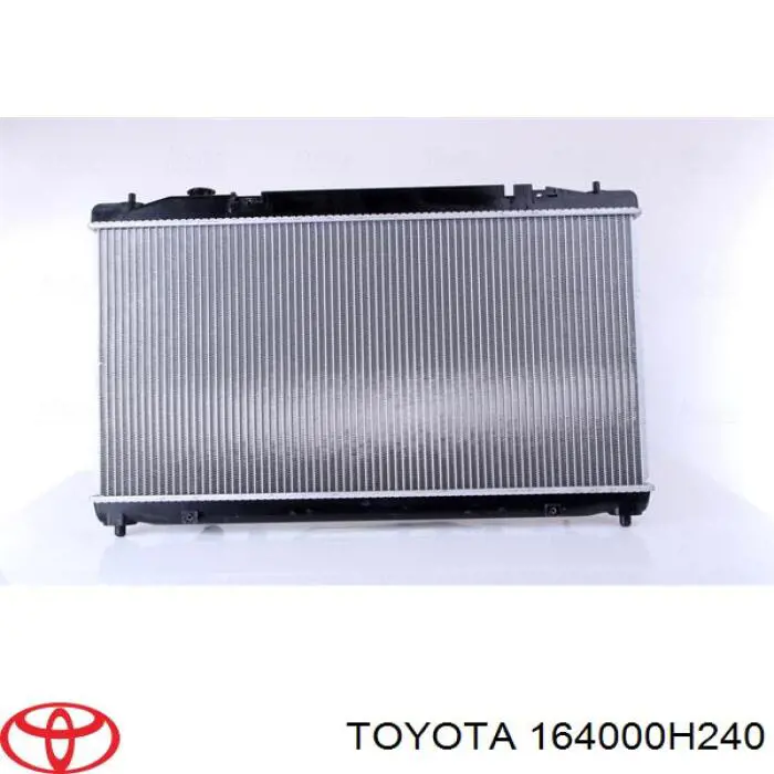 164000H240 Toyota radiador