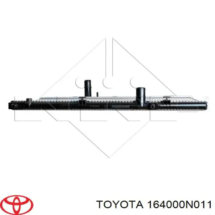 164000N011 Toyota ventilador, refrigeración del motor
