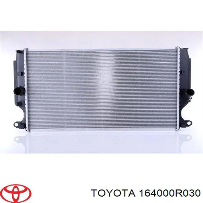 164000R030 Toyota radiador refrigeración del motor