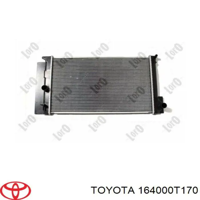 Radiador 164000T170 Toyota