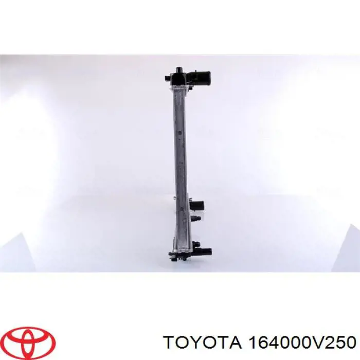 16400-0V250 Toyota radiador refrigeración del motor