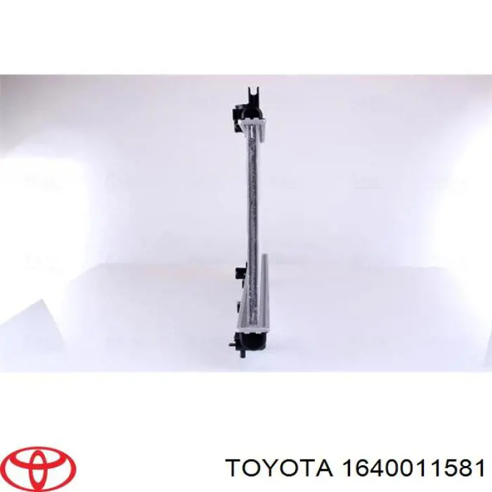 16400-11581 Toyota radiador refrigeración del motor