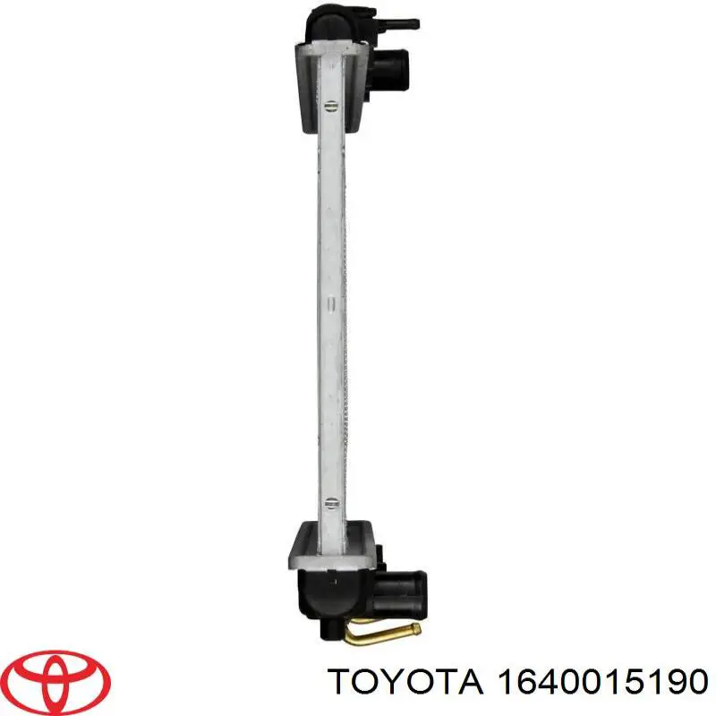 1640015190 Toyota radiador refrigeración del motor