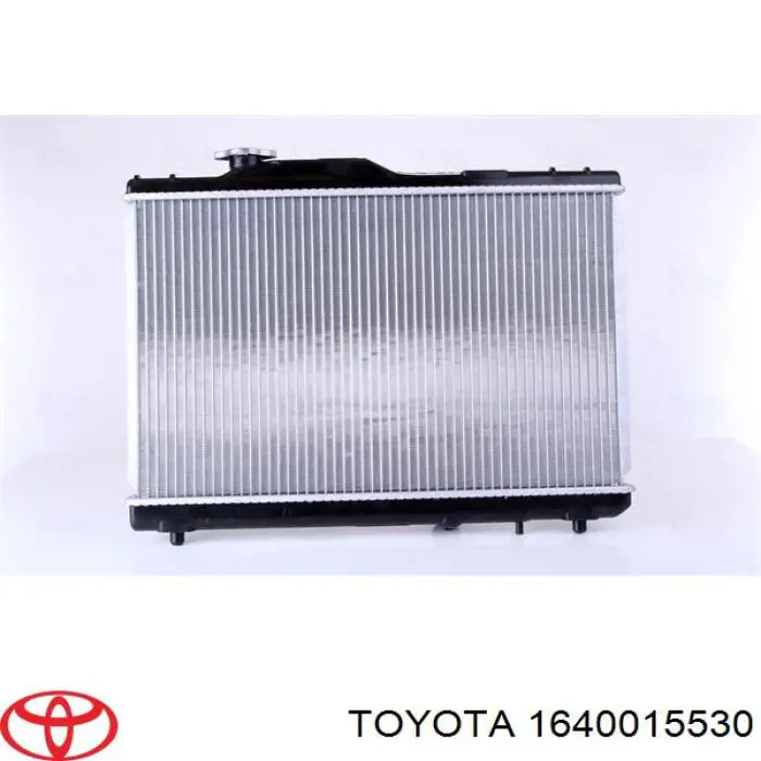 Radiador de água Toyota 1653574010