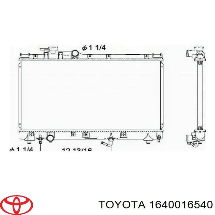 Radiador PL010637 Koyorad