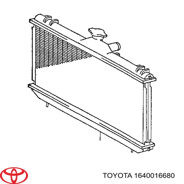 Água radiador Toyota 1640016680 precio, desde 68,24 EUR
