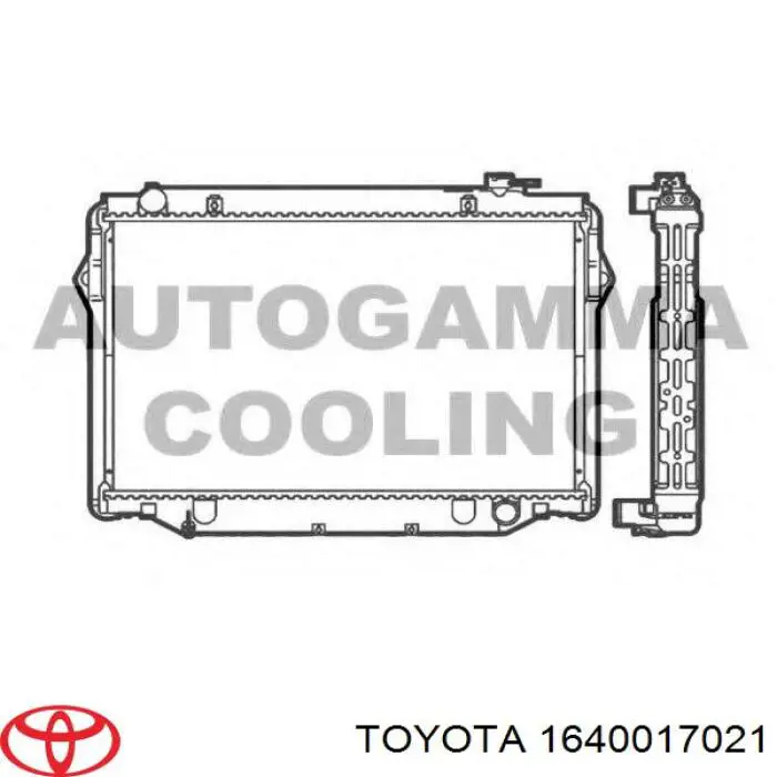 1640017021 Toyota radiador
