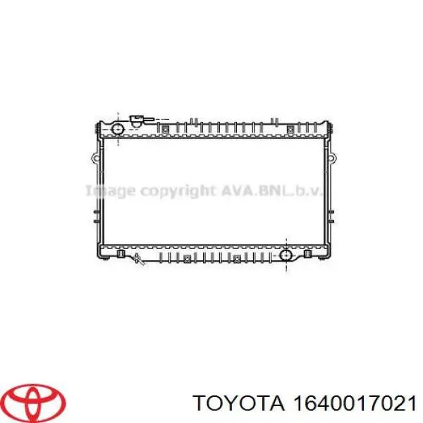 Água radiador Toyota 1640017021 precio, desde 319,86 EUR