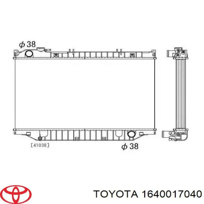 1640017040 Toyota radiador