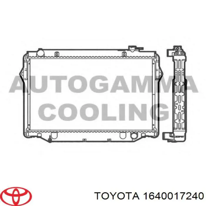 1640017240 Toyota radiador
