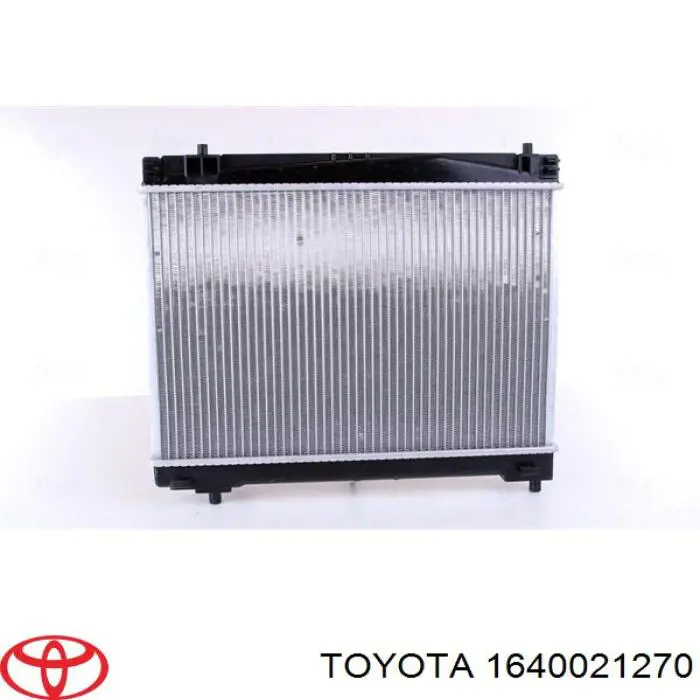 Radiador 1640021270 Toyota