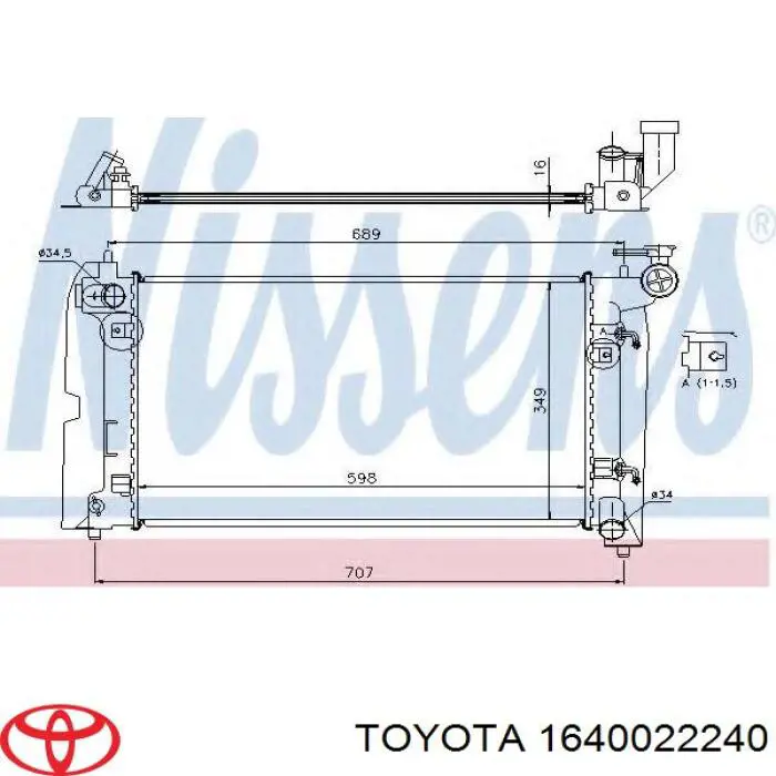 1640022240 Toyota radiador