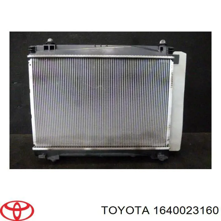 1640023160 Toyota radiador refrigeración del motor