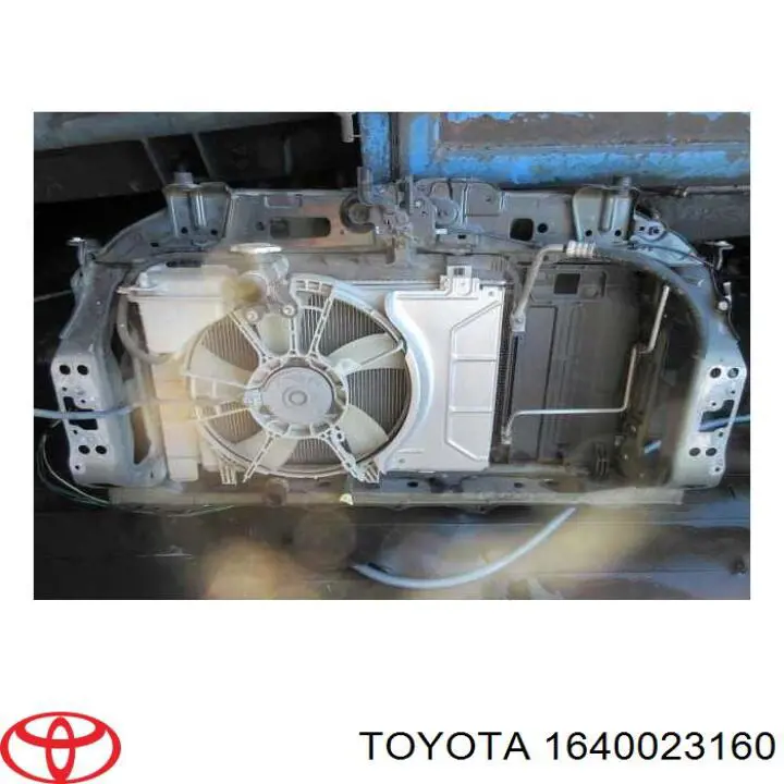 Radiador de água Toyota 1640023160