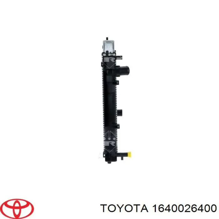 1640026400 Toyota radiador refrigeración del motor