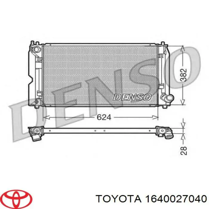 1640027040 Toyota radiador