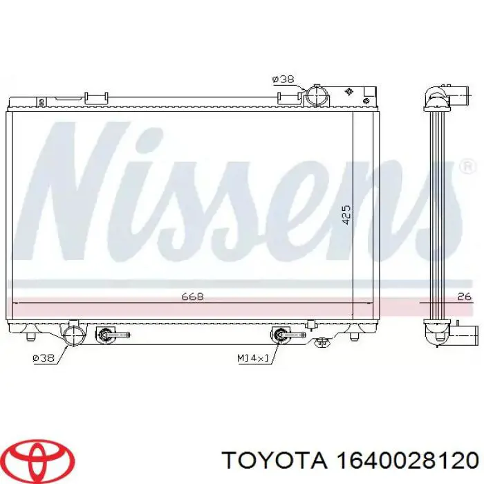 1640028120 Toyota radiador