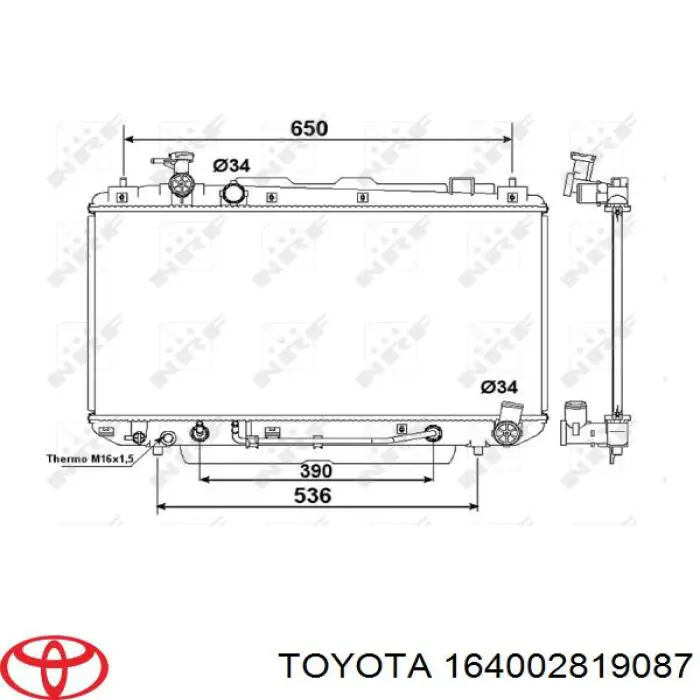 164002819087 Toyota