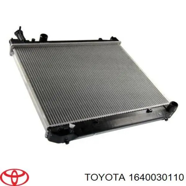 1640030110 Toyota radiador refrigeración del motor