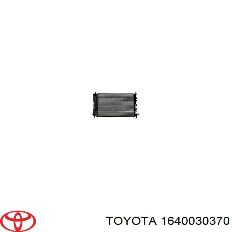 1640030370 Toyota radiador refrigeración del motor