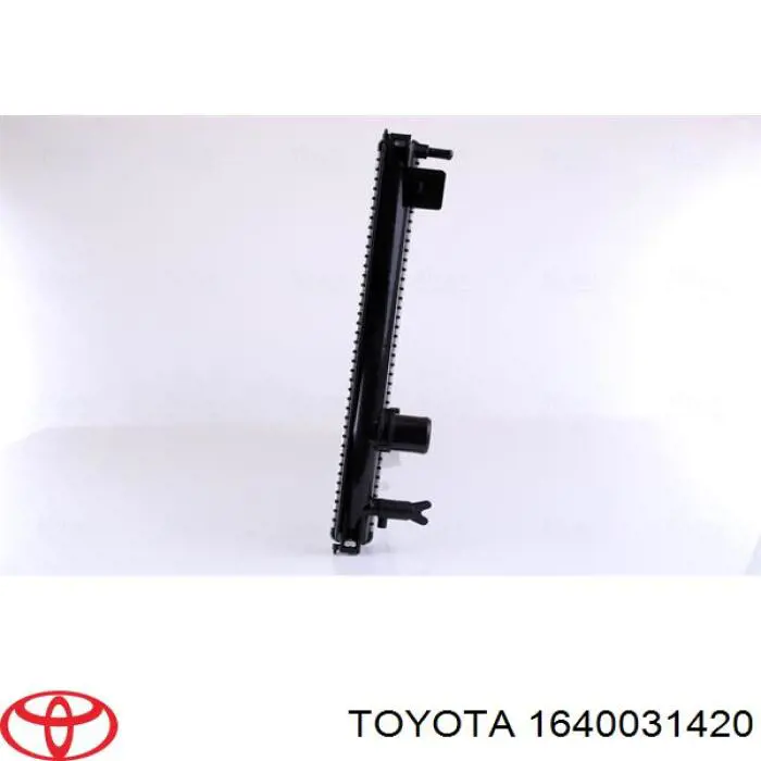 Radiador 1640031420 Toyota