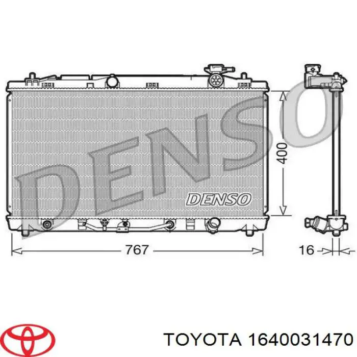 1640031470 Toyota radiador