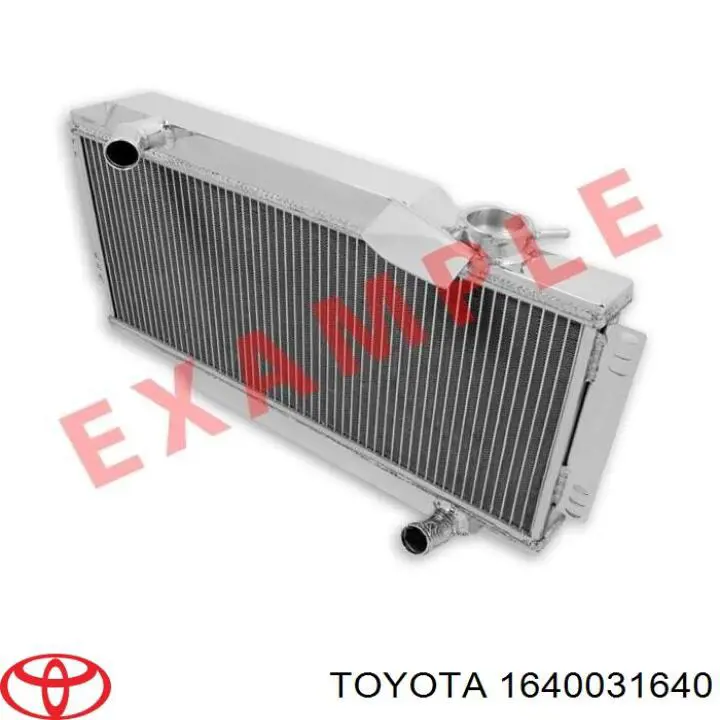1640031640 Toyota radiador
