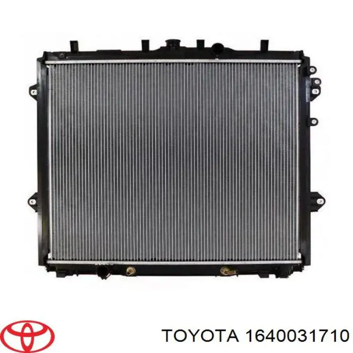 Comprar 1640031710 Toyota Radiador de auto
