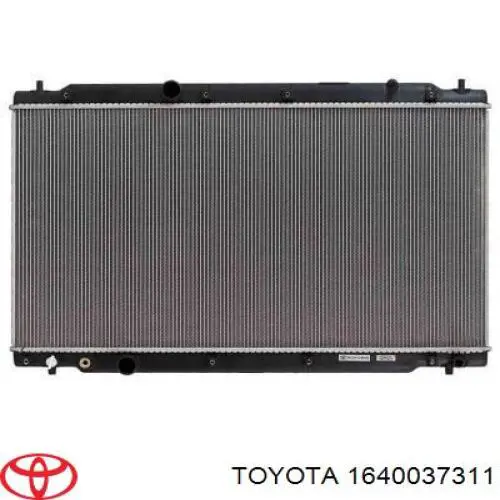 Comprar 1640037311 Toyota Radiador de auto